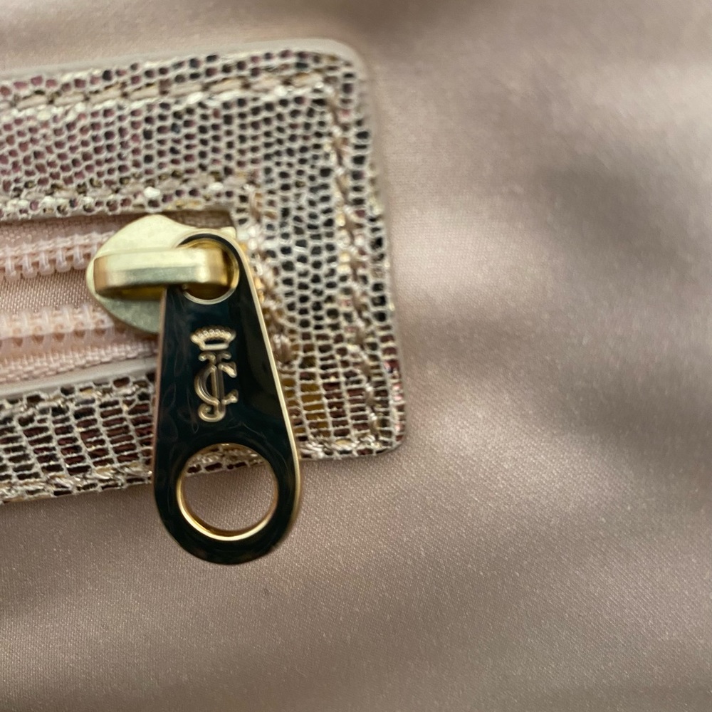 Juicy Couture Huge Brown Woven Leather Tote!! EUC RARE Stunningly Gorgeous 💛HP💛 - Picture 12 of 16